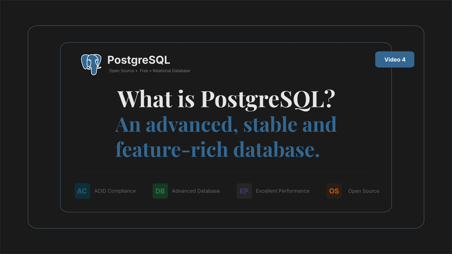 What is PostgreSQL